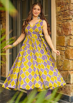 Classy Multi Color Rayon Fabric Designer Kurti