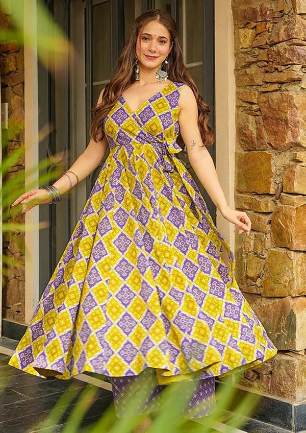 Classy Multi Color Rayon Fabric Designer Kurti