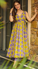 Classy Multi Color Rayon Fabric Designer Kurti