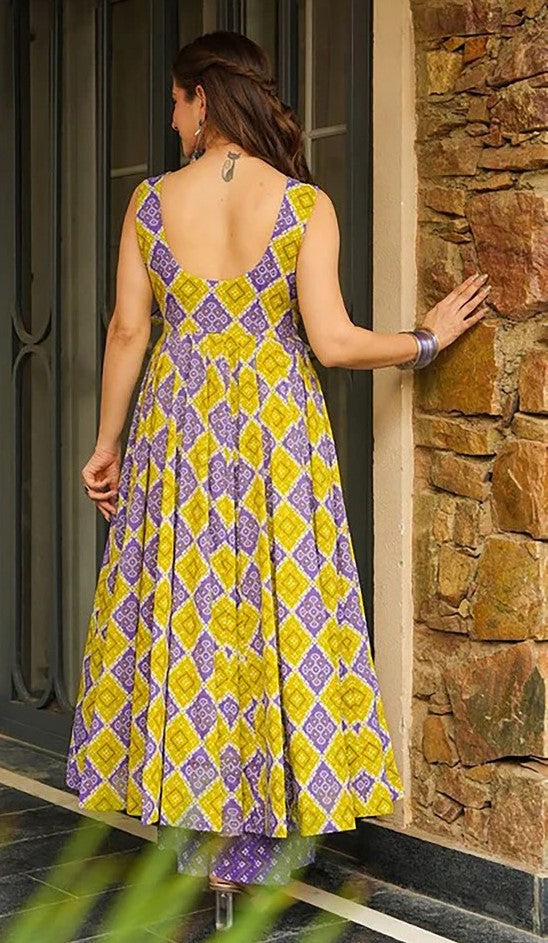 Classy Multi Color Rayon Fabric Designer Kurti