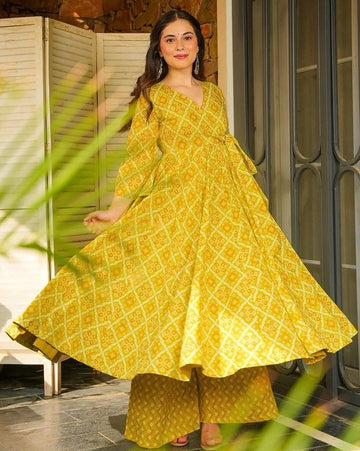 Classy Green Color Rayon Fabric Designer Kurti