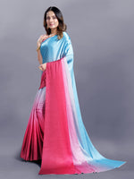 Tempting Multi Color Crepe Fabric Casual Saree