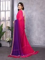 Amazing Multi Color Georgette Fabric Casual Saree