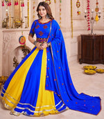 Beautiful Multi Color Viscose Fabric Party Wear Lehenga