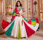 Lovely Multi Color Viscose Fabric Party Wear Lehenga